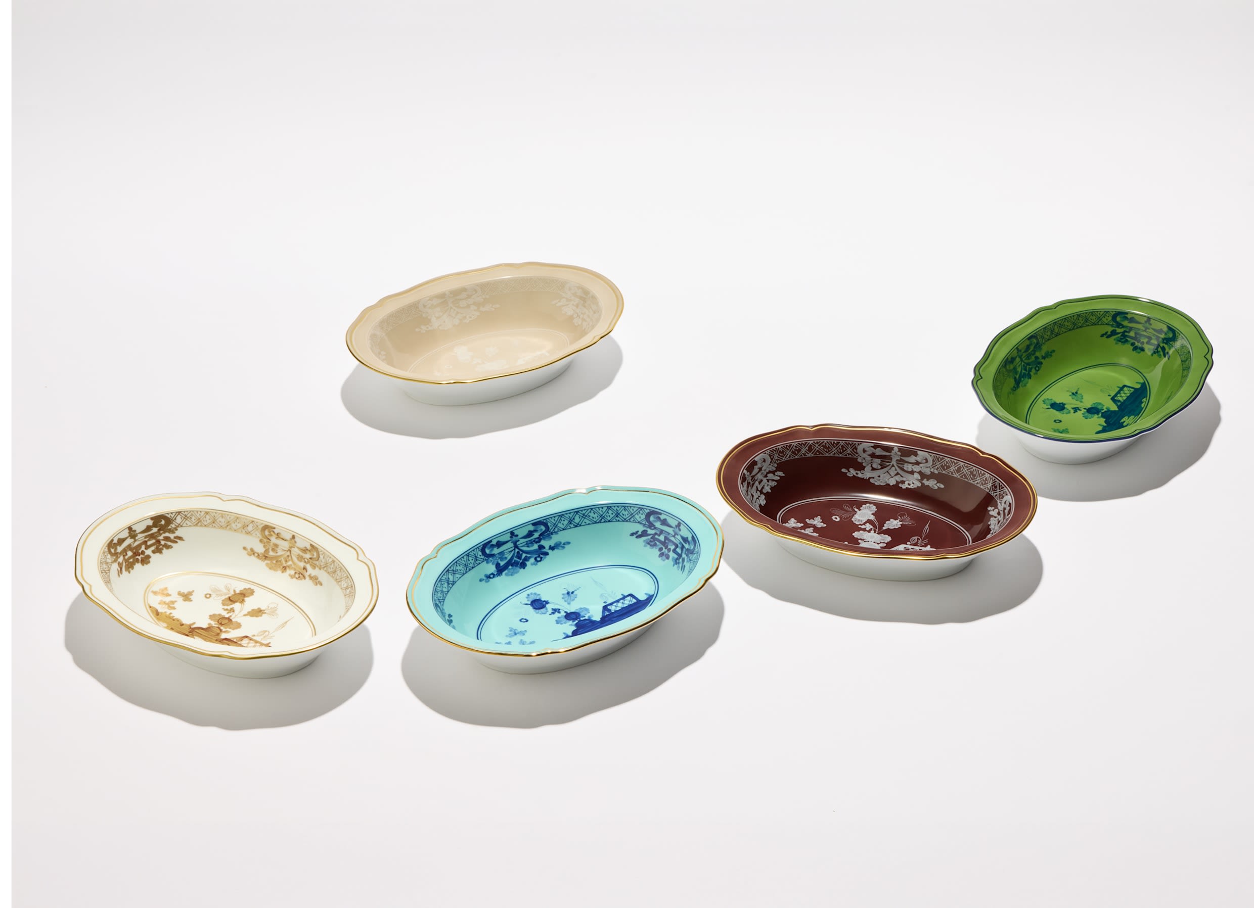 RICHARD GINORI セソン口ーゼ フィオリランノ オーバルボウル RICHARD GINORI セソン口ーゼ フィオリランノ オーバルボウル